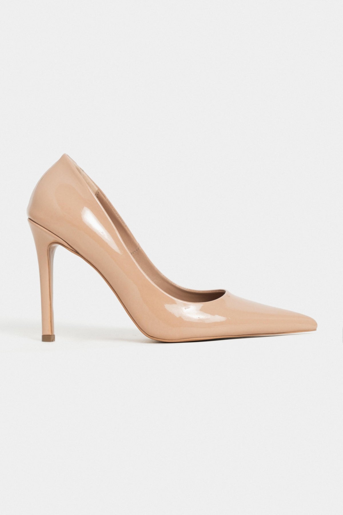 Lunara Ten Rugan Sivri Burun Kadın Stiletto