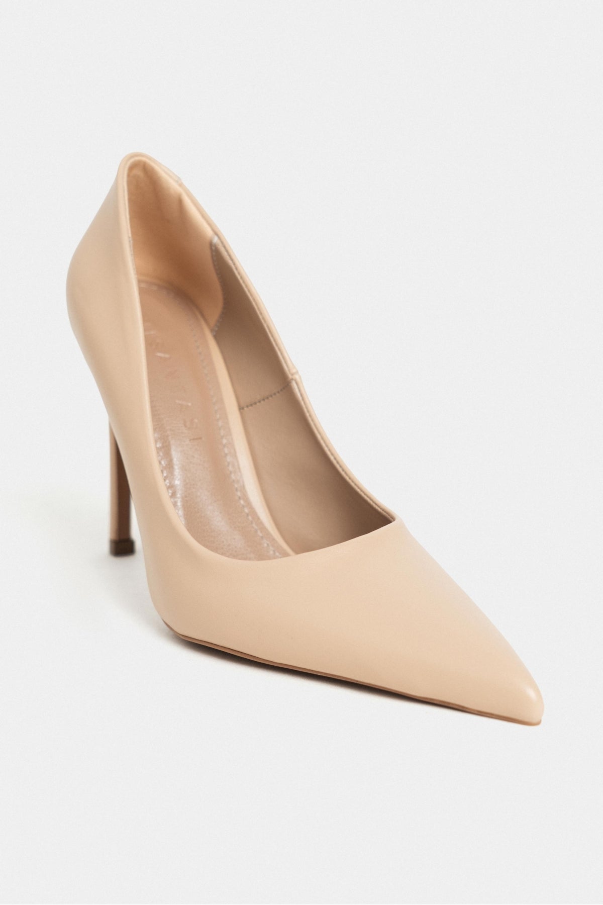 Lunara Ten Mat Sivri Burun Kadın Stiletto
