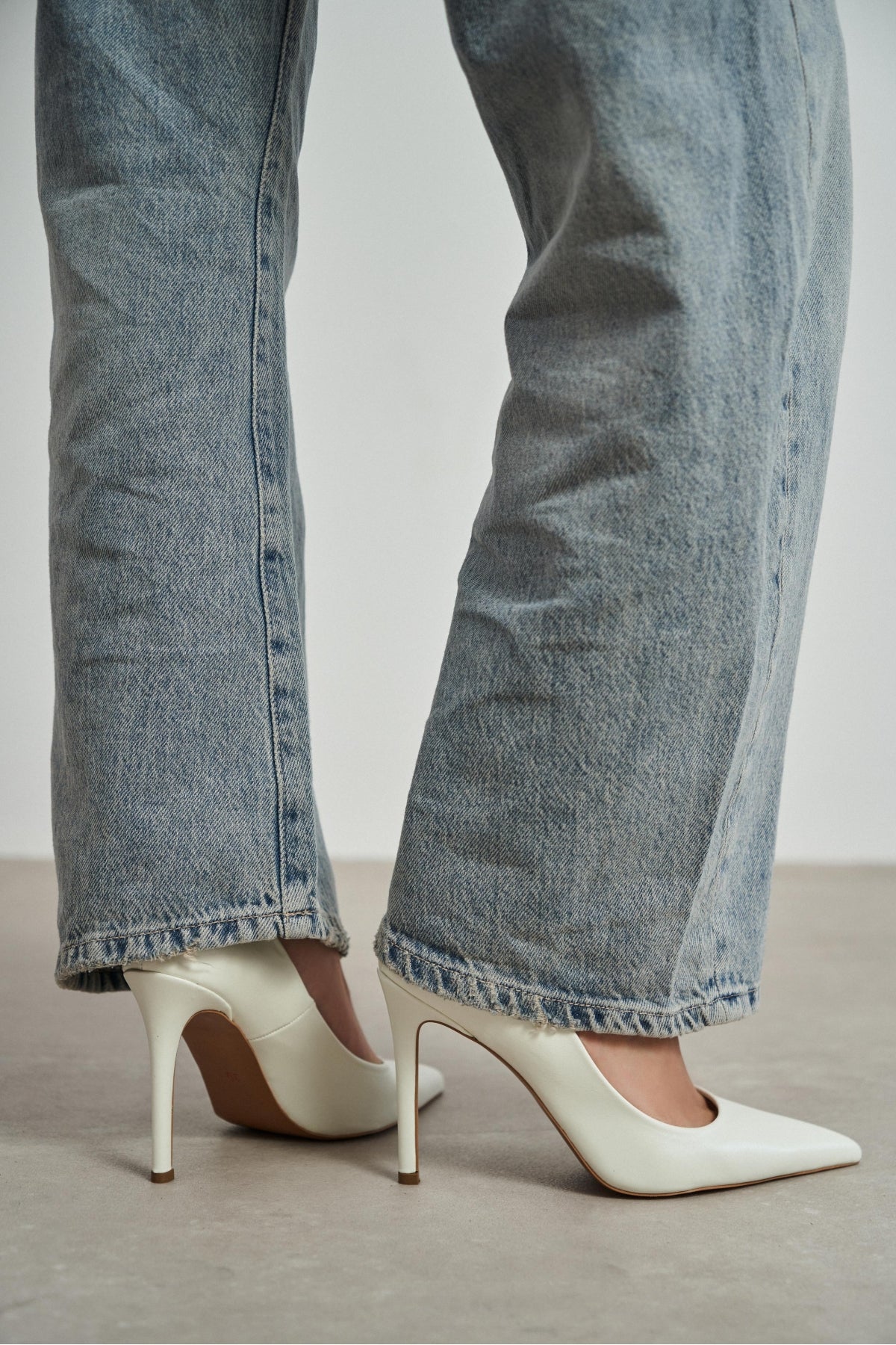 Lunara Sedef Mat Sivri Burun Kadın Stiletto