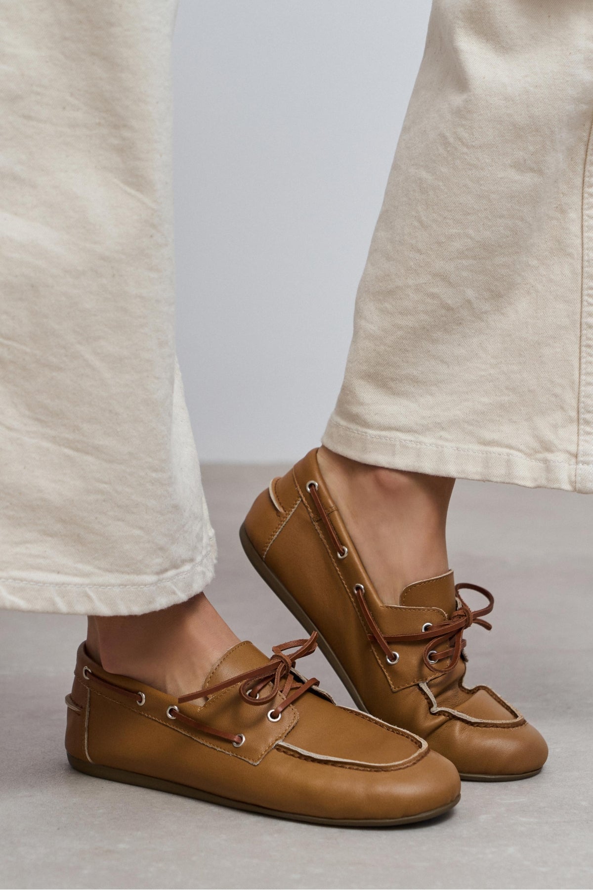 Rodeo Taba Mat Bağcık Detay Kadın Loafer Ayakkabı