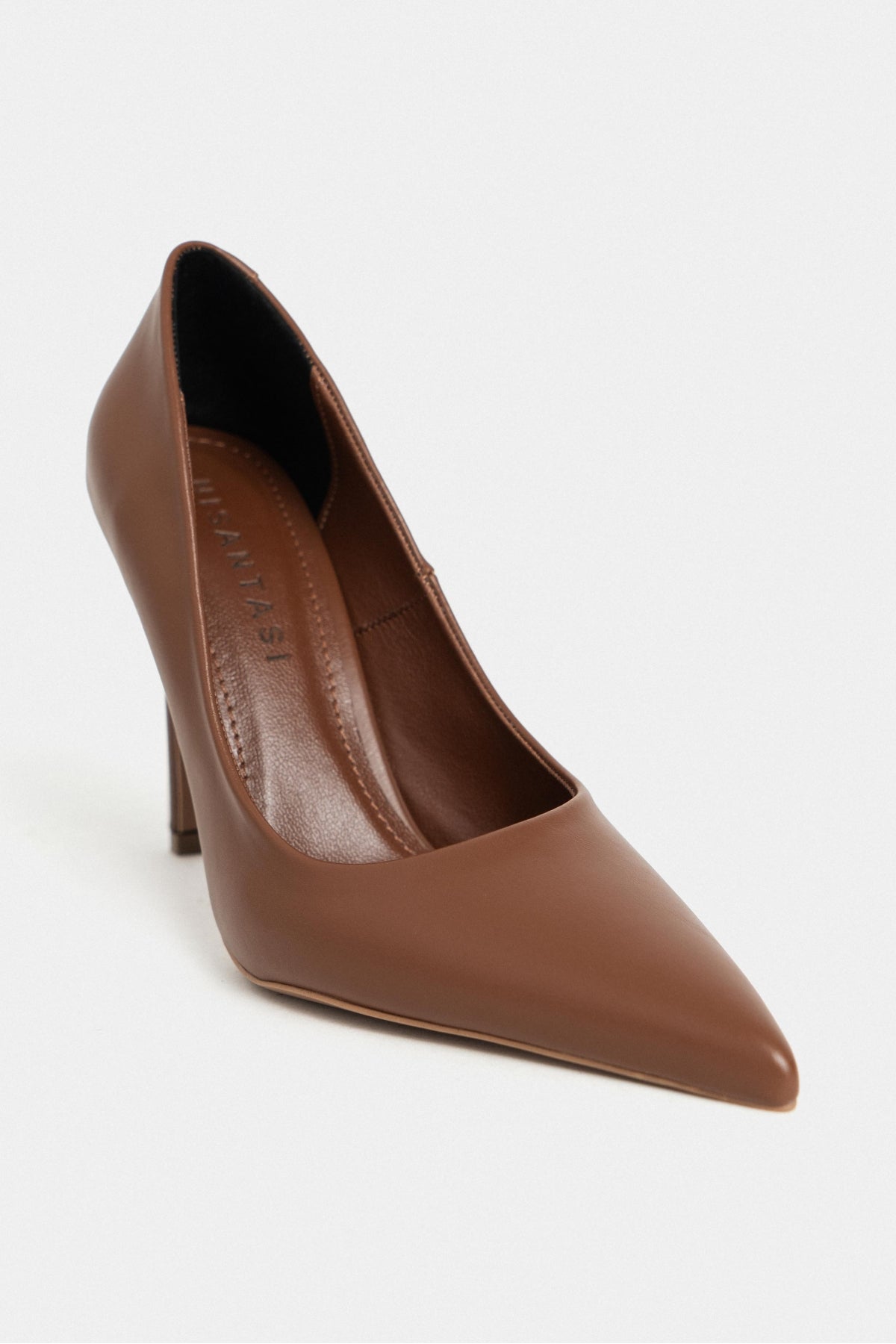 Lunara Taba Mat Sivri Burun Kadın Stiletto