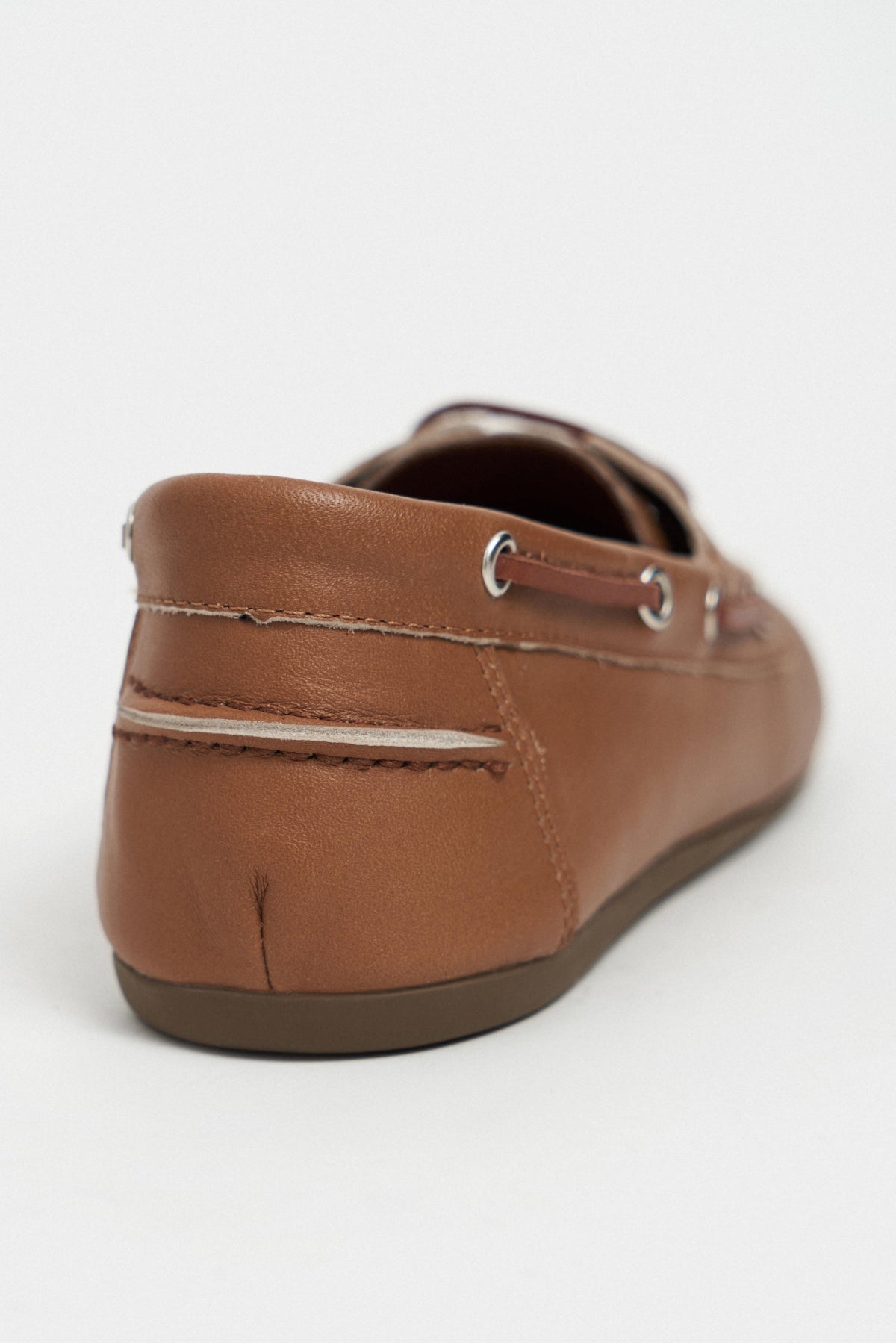 Rodeo Taba Mat Bağcık Detay Kadın Loafer Ayakkabı
