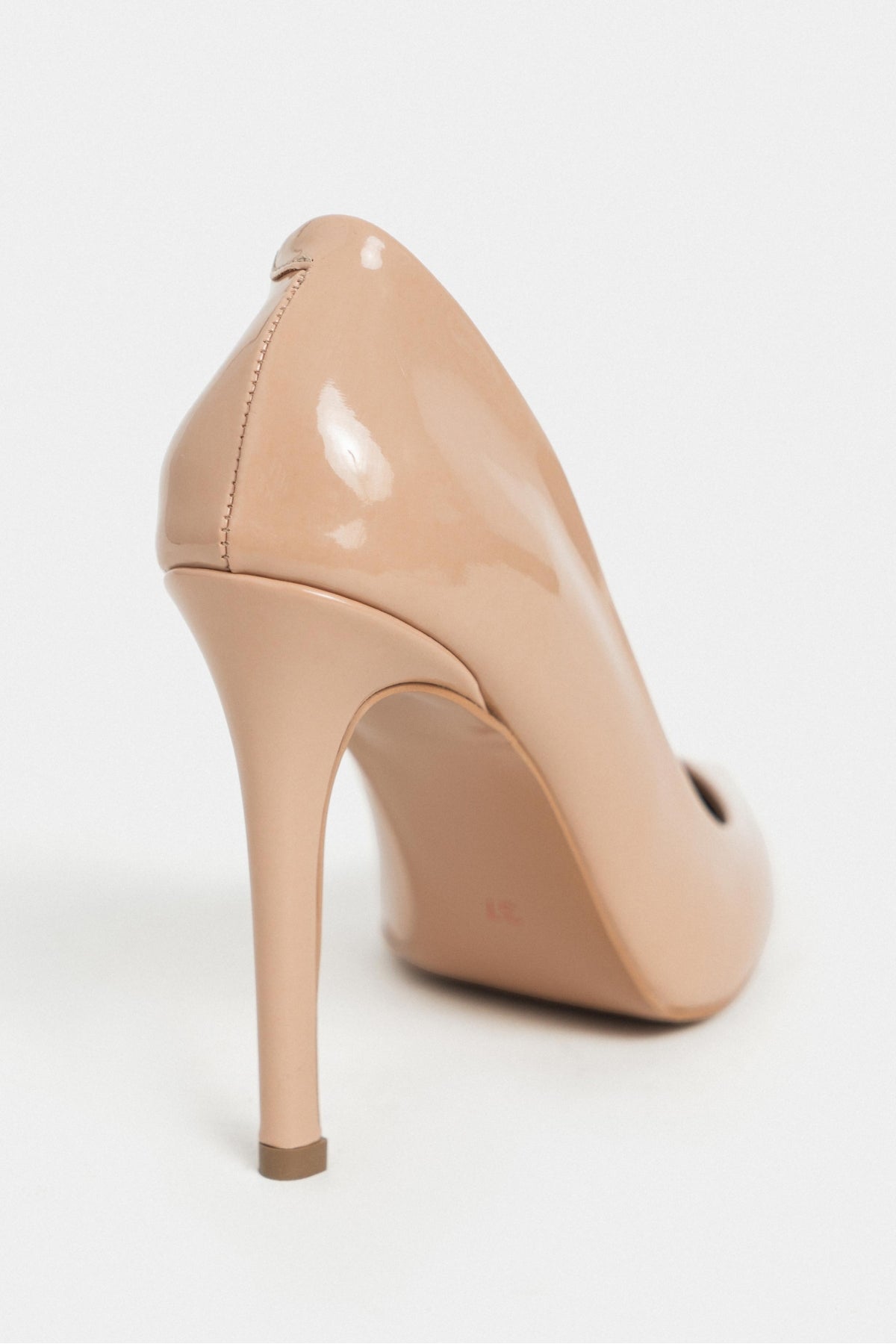 Lunara Ten Rugan Sivri Burun Kadın Stiletto