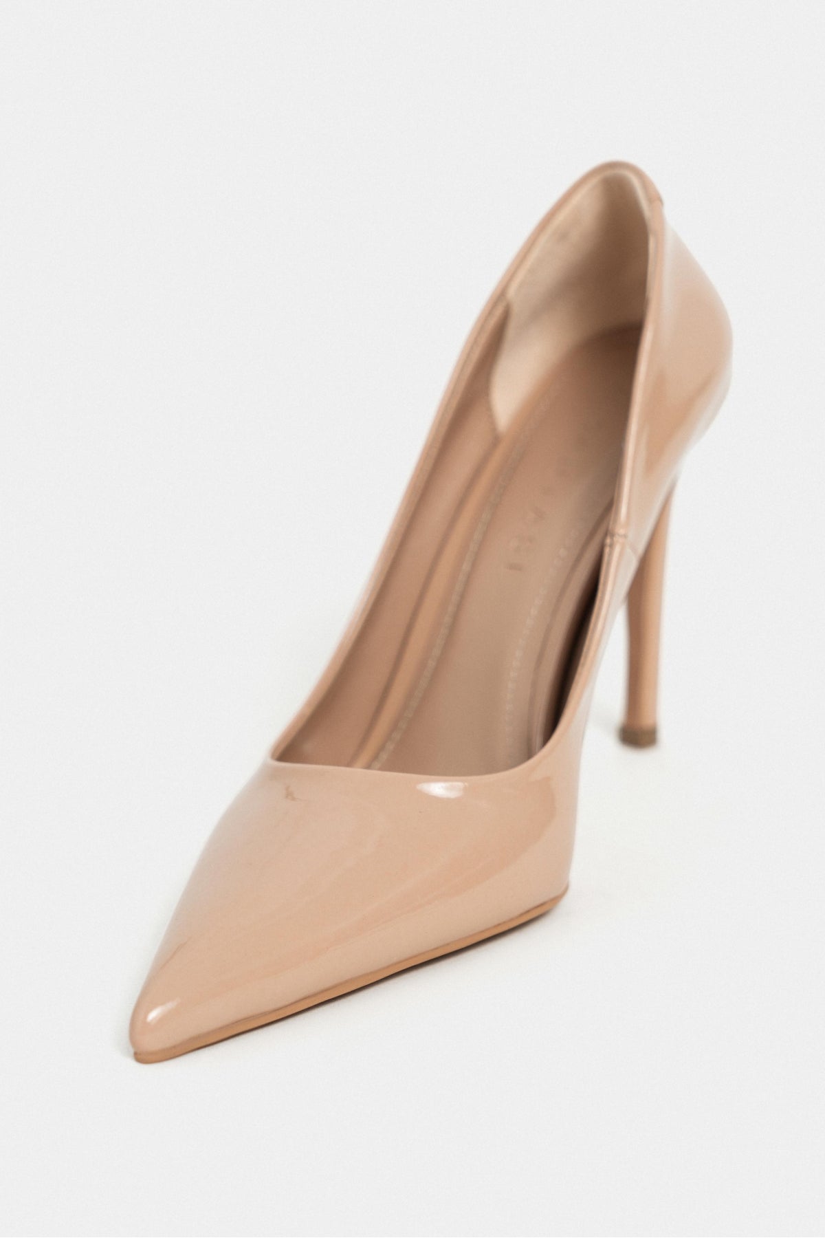 Lunara Ten Rugan Sivri Burun Kadın Stiletto